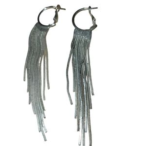 Vintage 80's Style Hoop Style Earrings Lot 5